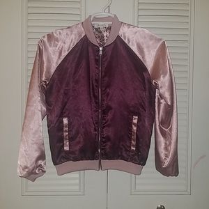 Soft satin jacket